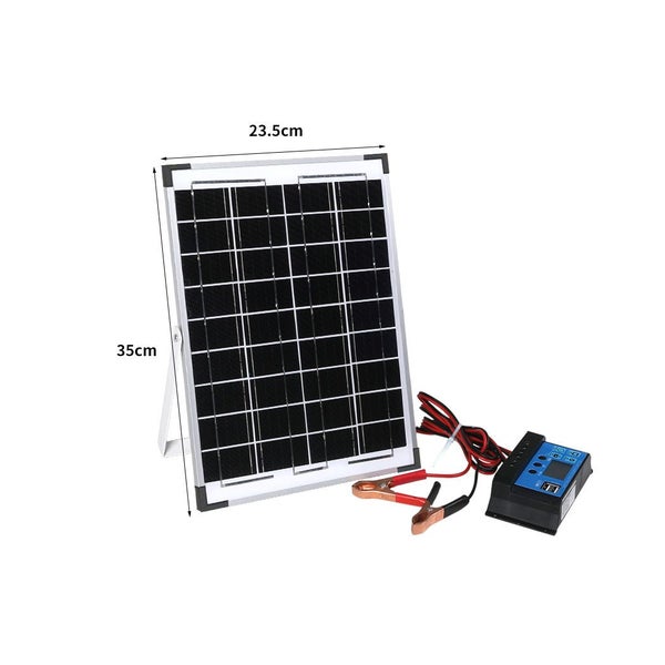 Sello 12V 10W Solar Panel Kit Mono Caravan Carousel 2