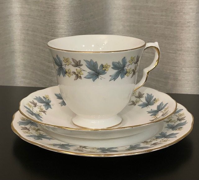 Queen Anne Bone China trio Carousel 1