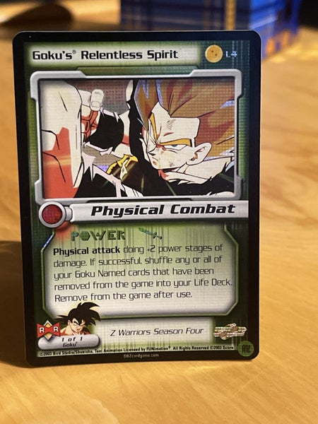 Gokus Relentless Spirit Foil - L4 Carousel 1