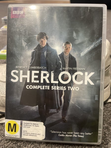 Benedict Cumberbatch in Sherlock; complete series 2