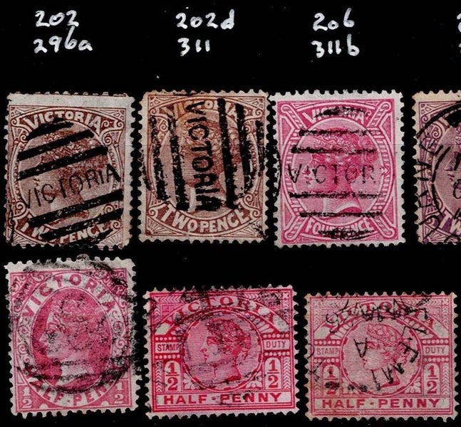 Victoria, QV selection 668, identified, SG Cat £65 Carousel 2