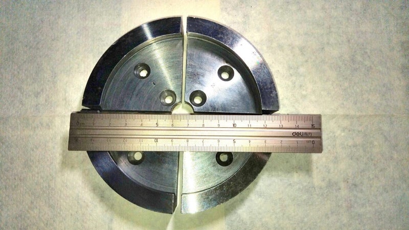 Wood turning jaw set Carousel 2