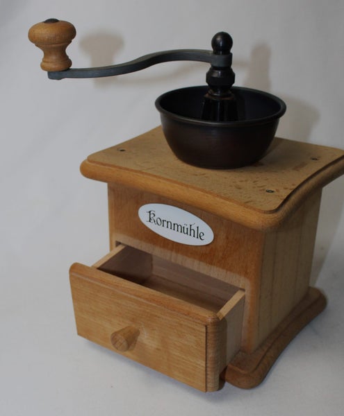 +++ VINTAGE WEST GERMAN "ZASSENHAUS" MANUAL COFFEE GRINDER +++ Carousel 2