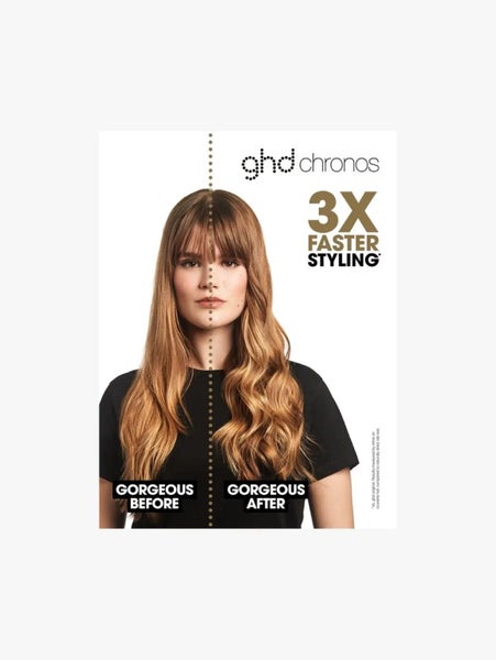 NEW ghd Chronos White Hair Straightener with free ghd heat protectant.62863229051777112