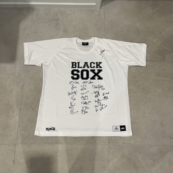 Black Sox Jersey Autographed Signed Full Team Carousel 1