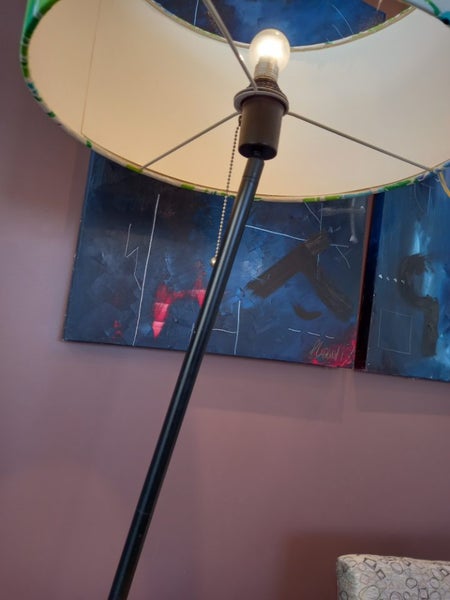 Floor lamp/small table Carousel 2