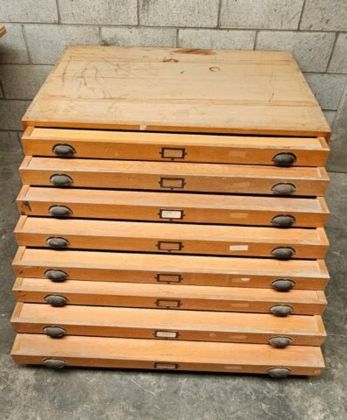 Architectural Plan Drawers Carousel 1