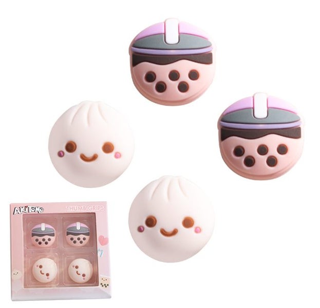 Nintendo Switch Joystick Cap Soft Silicone Cover 4PCS Carousel 4