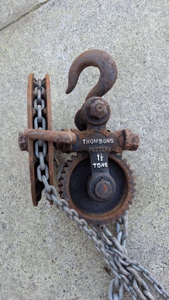 Block and tackle 1.5 ton Carousel 1