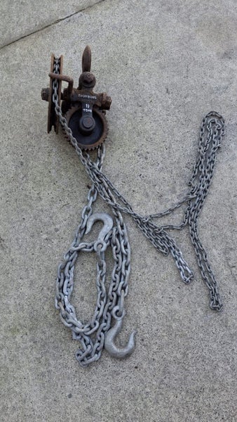 Block and tackle 1.5 ton Carousel 2