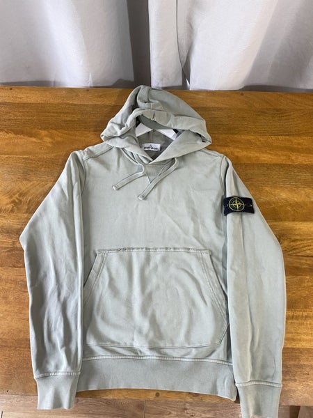 Stone Island khaki grey hooded sweatshirt M Carousel 1