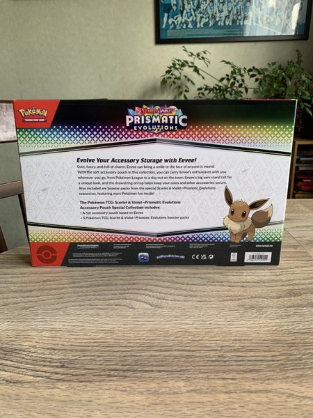 Pokemon TCG S & V Prismatic Evolutions Accessory Pouch Special Collection Carousel 2