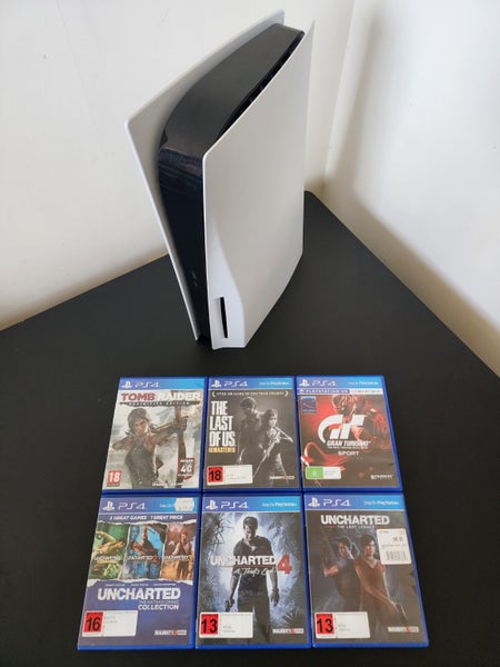 PS5 console with 6 games Carousel 1