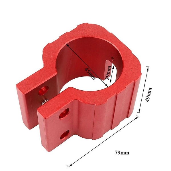 Red Folding Clamp For Electric Scooter Zero 8X 10X 11X Dualtron Dt3 Thunder Acce Carousel 2