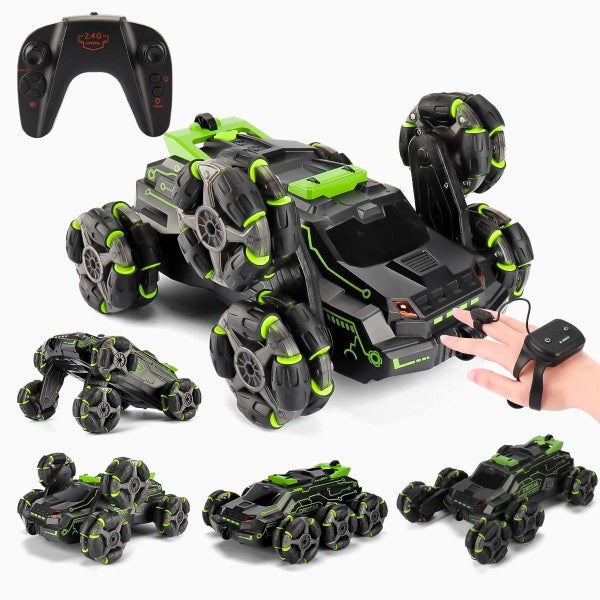 Spray Stunt Car With 2.4G Six Wheel Drift Remote Controlled Toy Remote Controlle Carousel 1