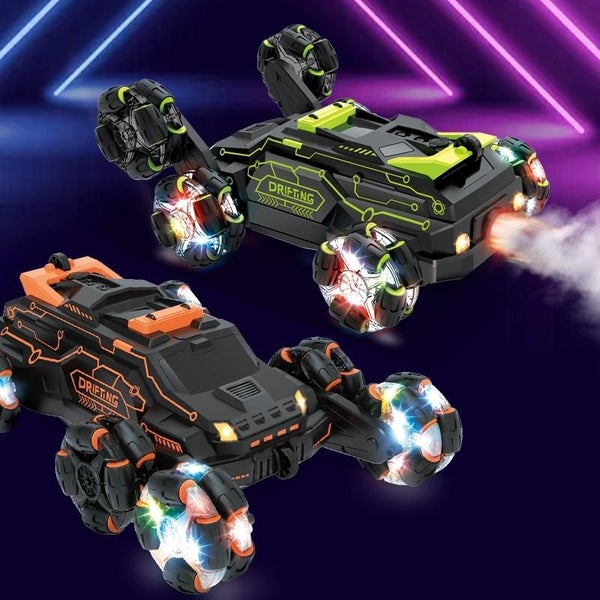 Spray Stunt Car With 2.4G Six Wheel Drift Remote Controlled Toy Remote Controlle Carousel 3