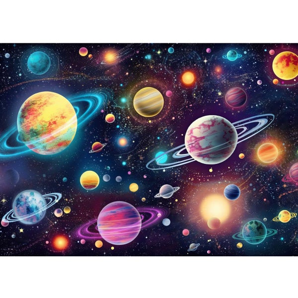 Elosung 1000 Piece Jigsaw Puzzle For Adults Difficult Paper With Beautiful Scene Carousel 1