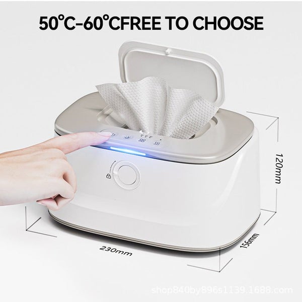 Elosung White Usb Powered Little One Wet Wipes Warmer Portable And Adjustable He Carousel 2