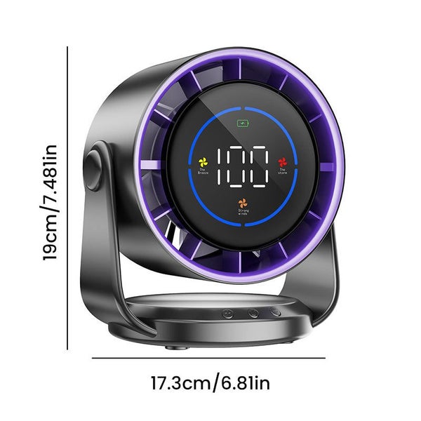 100 High Speed Circulating Fan For Home With 6 Inch Digital Display And Turbo De Carousel 2