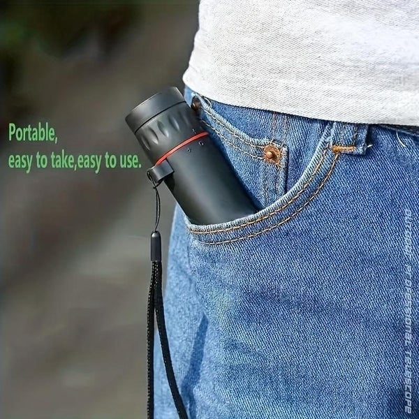 High Power Twelve Times Definition Monocular Telescope With Waterproof Design Te Carousel 7