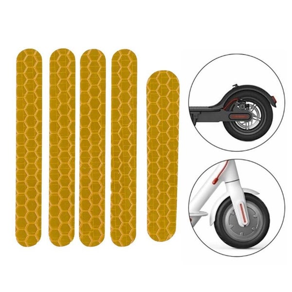 Reflective Stickers For Ninebot Es1 Scooter Yellow Accessories Parts Parallel D Carousel 1