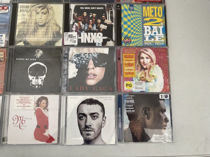 BULK 25x CDs Compilations Pop Rap Hip Hop Rap Rock Dance Carousel 10