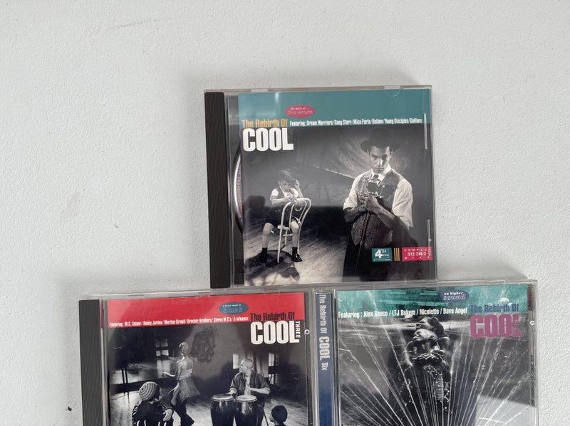 BULK 5x CDs Compilations Rebirth of Cool Hip Hop Rap Jazz Carousel 2