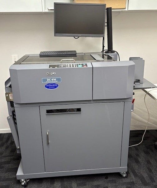 Duplo DC 616 PRO DC-616 slitter cutter creaser Carousel 1