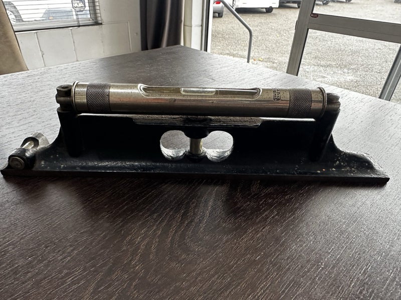 Vintage J Rabone & Son 12”engineers spirit level Carousel 1