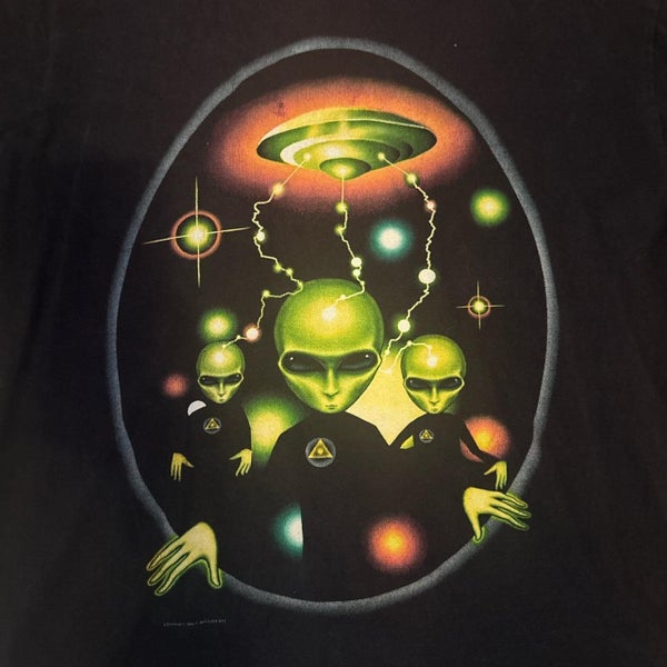 Vintage 1996 Alien Workshop Ringer T-Shirt – Rare OG Skate Tee Carousel 2