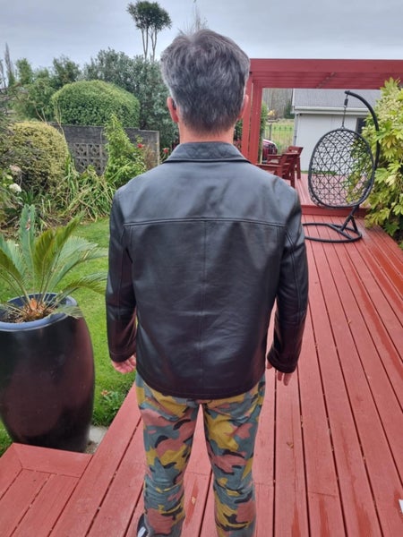 Hugo Boss Leather Jacket Carousel 2