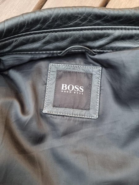 Hugo Boss Leather Jacket62938591506562113