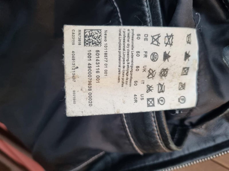 Hugo Boss Leather Jacket62938591506562114