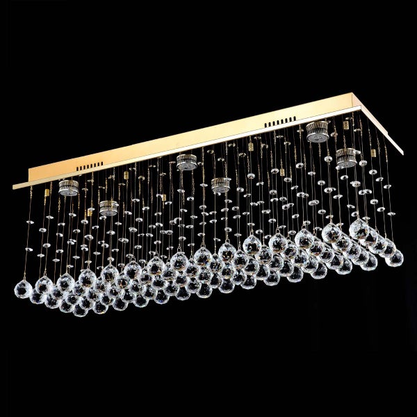 Lampada Scatola 6 Light Premium Crystal Ceiling Light Carousel 1