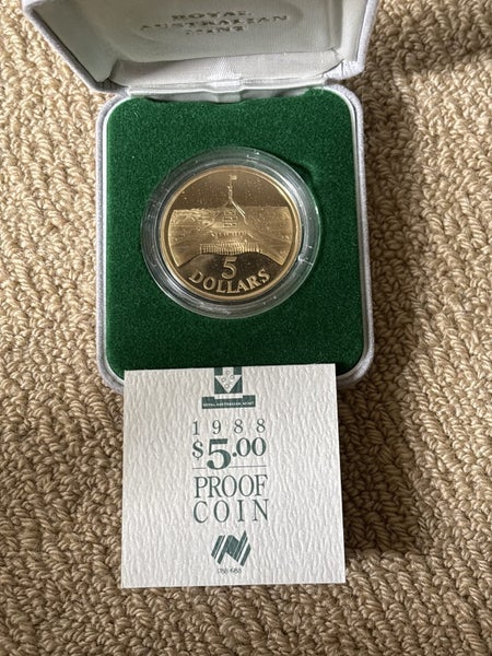 $5.00 Proof coin Carousel 1