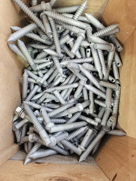 X50 150mm Screw thru gudgeons zinc Carousel 1