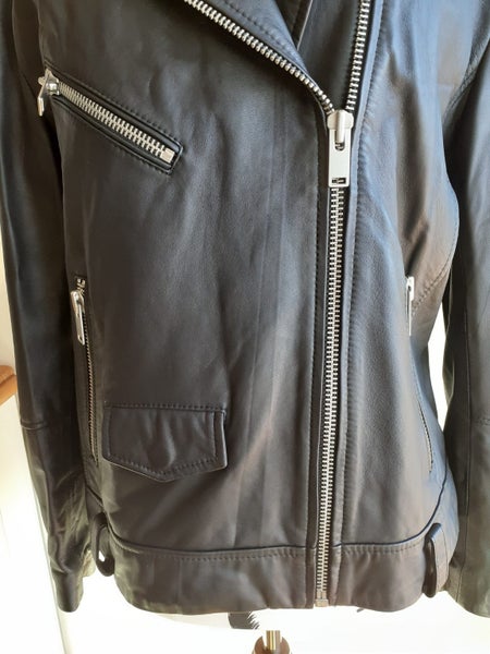 Max - Leather Biker Jacket - Size 10 - Never worn with tags Carousel 8