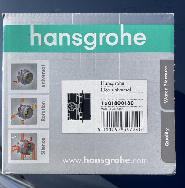 Hansgrohe iBox Universal Art.Nr. 01800180 for quality high water pressure Carousel 2