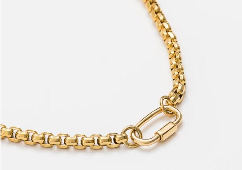 Cathy Pope Wide Gold Snake Chain Carousel 2