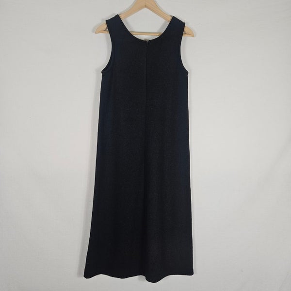 Cute blackWool Blend Pinafore size small Carousel 1