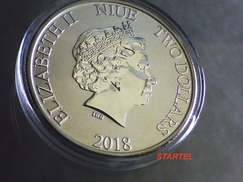 2018 NZ Mint Lunar Dog 1 Oz silver bullion coin Carousel 2