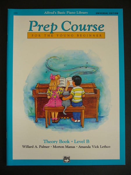 Alfred's Basic Piano Library, Prep Course, Theory book level B Carousel 1