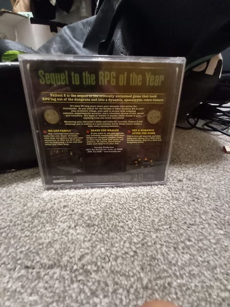 Fallout 2 game with update disc Carousel 2