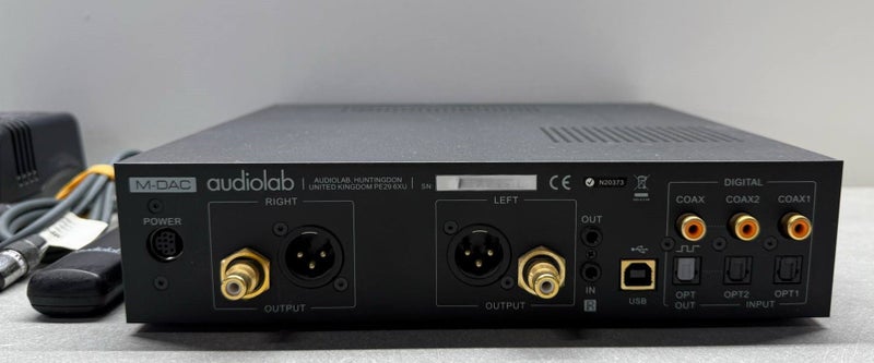 Audiolab M-DAC USB D/A Converter + Headphone Amp – Powers On, As-Is Condition Carousel 4