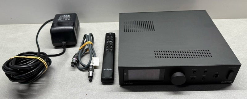 Audiolab M-DAC USB D/A Converter + Headphone Amp – Powers On, As-Is Condition Carousel 1