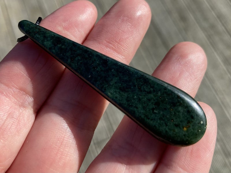 $1 Res!! Pounamu roimata pendant *Tangiwai* Carousel 4