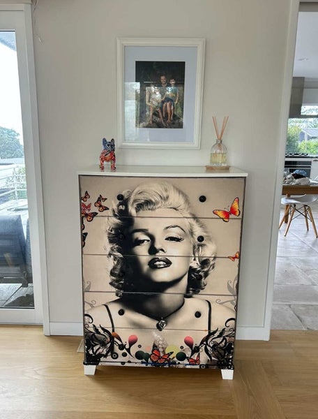 Marilyn Monroe Decoupage Paper Carousel 3