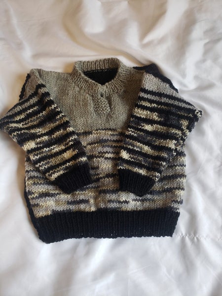 Pure wool boys jersey 18 - 24 months Carousel 3