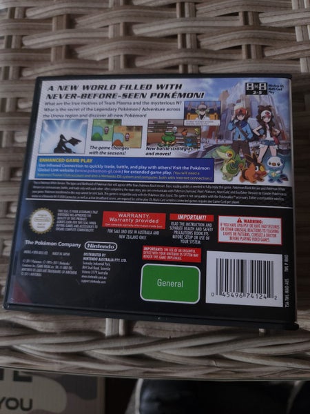 Pokemon White Version Nintendo Ds Complete in Box Carousel 3