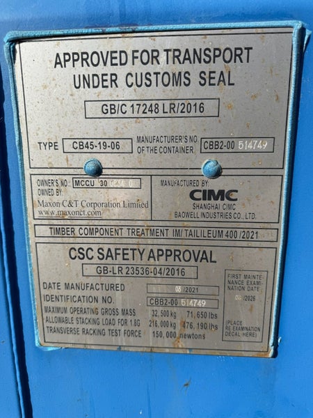 A Grade 40Ft HCube Shipping Container Carousel 5